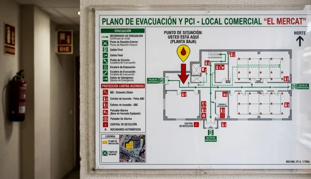 proyecto contra incendios pci valencia
